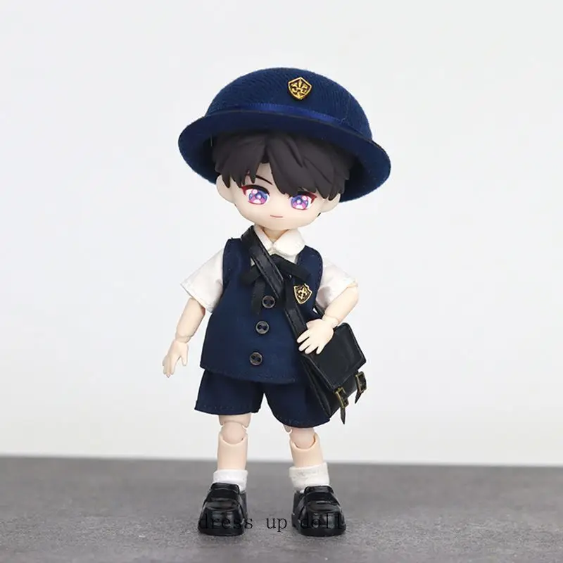 Love and Deepspace Caleb ob11 Anime Cute Doll Body With Clothing Outfit Cartoon Figures BJD Anime Dress Up Toys Cosplay Gift