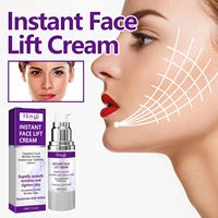 Crema de Estiramiento facial instantánea, ácido hialurónico, reafirmante, suavizante, líneas finas, arrugas, brillo, crema hidratante facial antienvejecimiento
