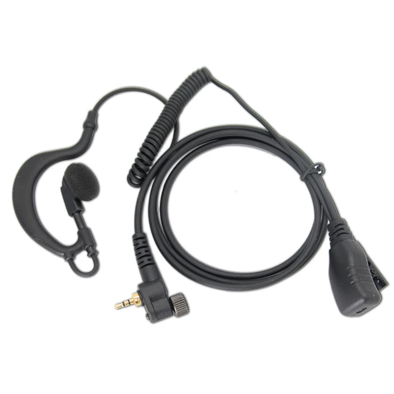 

XIERDE Earpiece PTT Headset Mic For Motorola Two Way Radio MTP850 MTH600 MTH650 MTH800 MTH 600 650 800 Accessories