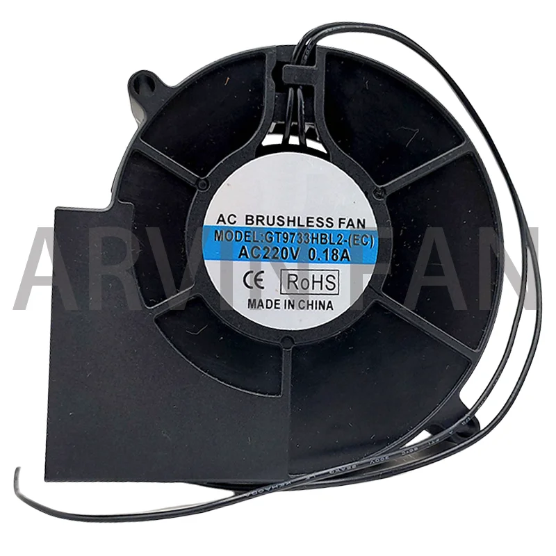 AC DC Blower Turbine Fan GT9733HBL2-(EC) 24V 48V 56V 72V 110V 220V