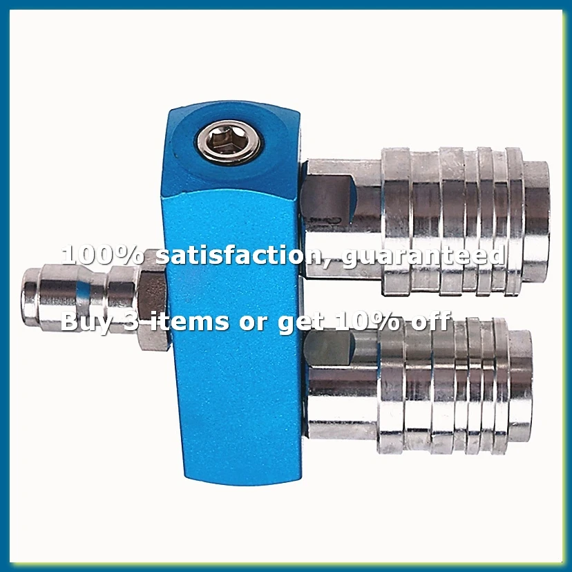 High Pressure Dual Nozzle Cleaning Machine Dual Nozzle Self-Locking Dual Nozzle Adapter Rod Double Nozzle Adapter Rod-ANKL