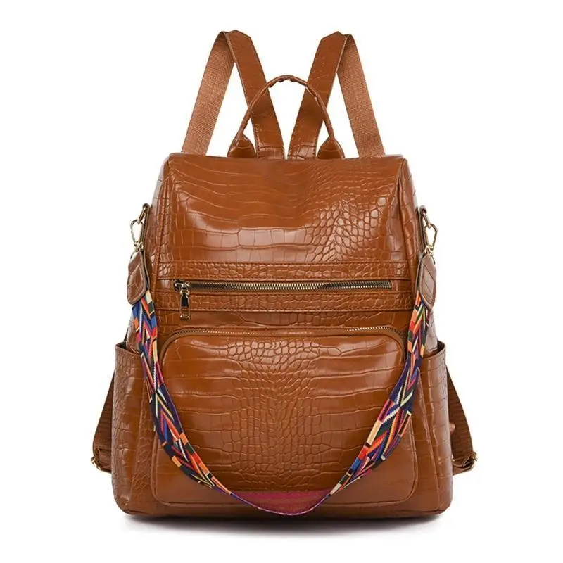 

D46D Fashion Pu Кожаная сумка для плеча для аллигатора с рисунком.