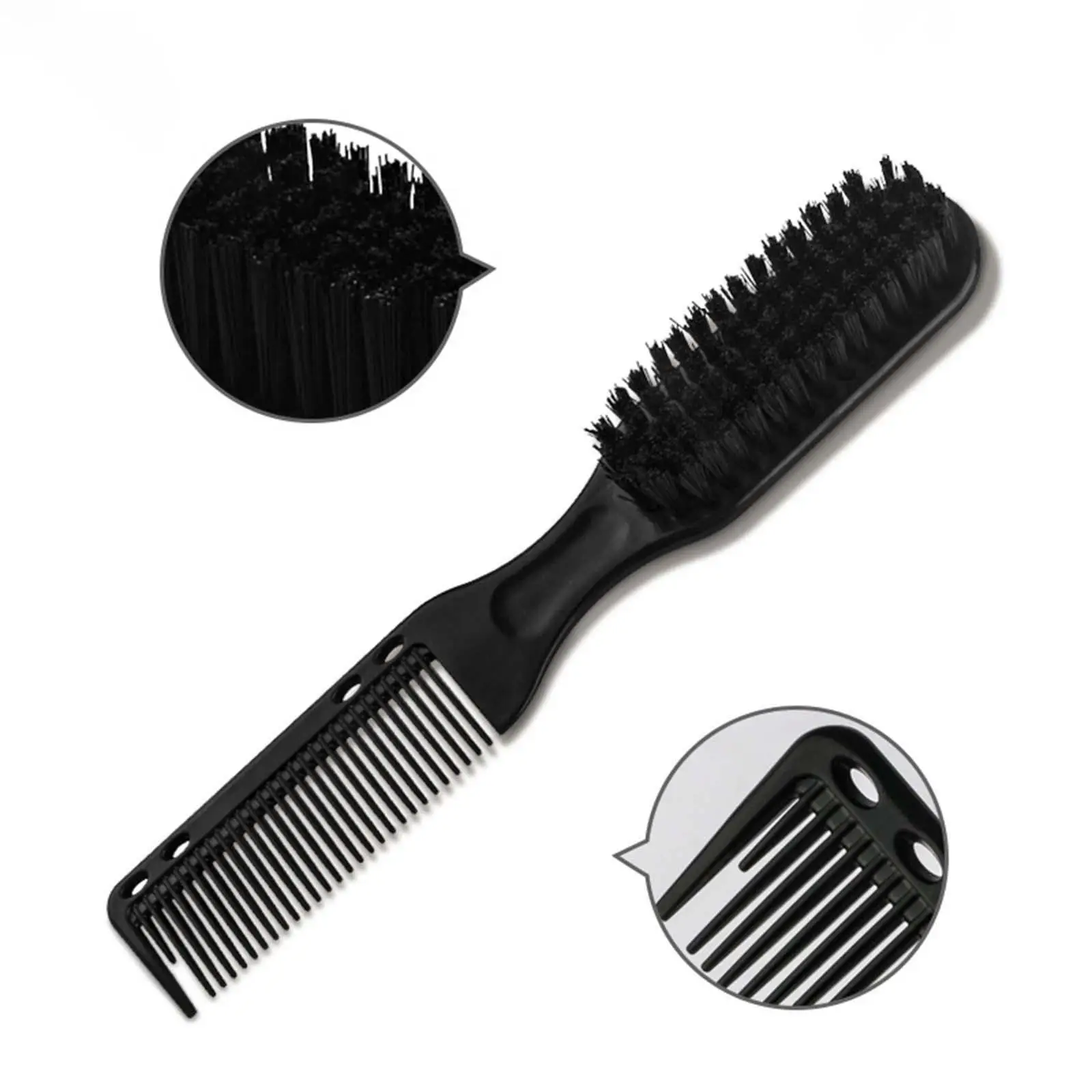 

Barber Comb Brush Beard Brush Hair Styling Comb for Haircuts Barbershops Travel Salon