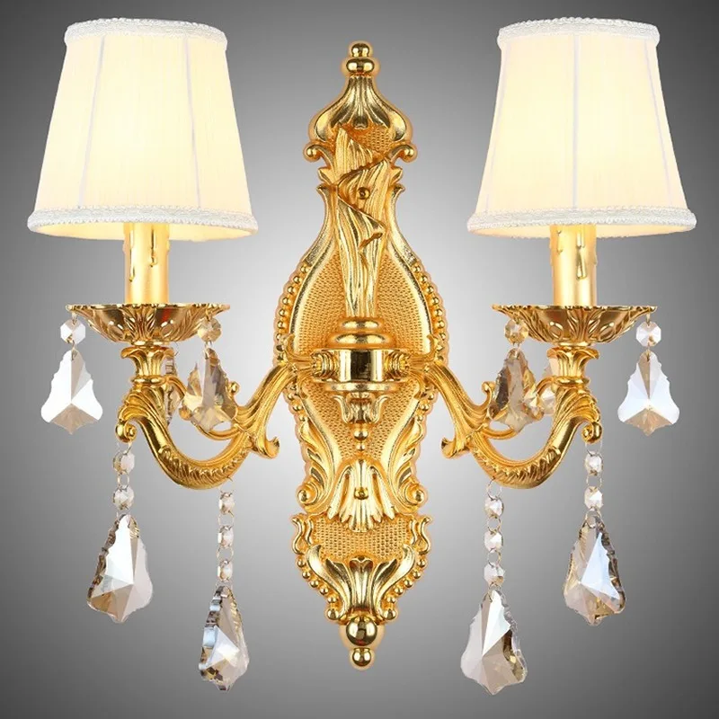 Gold wall lamp bathroom mirror lamp industrial wall lamp classical wall lamp bedroom lighting WF1220202