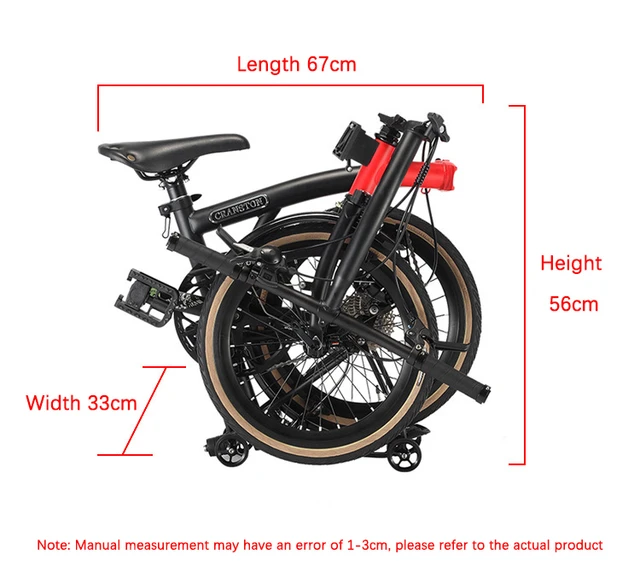 Chromoly frame folding bike hotsell