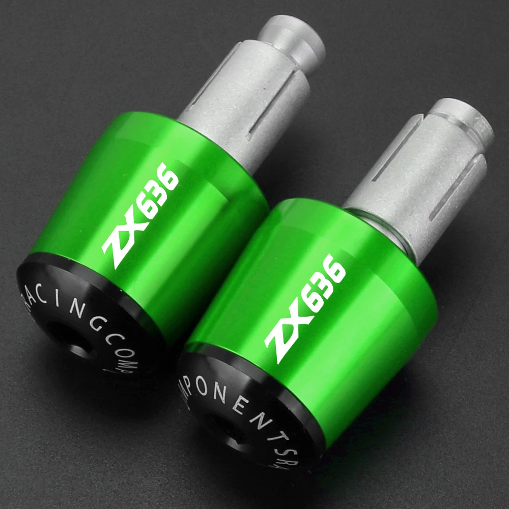 

For Kawasaki ZX636 ZX 636 2013 2014 2015 2016 2017 2018 2019-2025 Motorcycle Handlebar Grips Handle grip Ends Plug Slider Caps