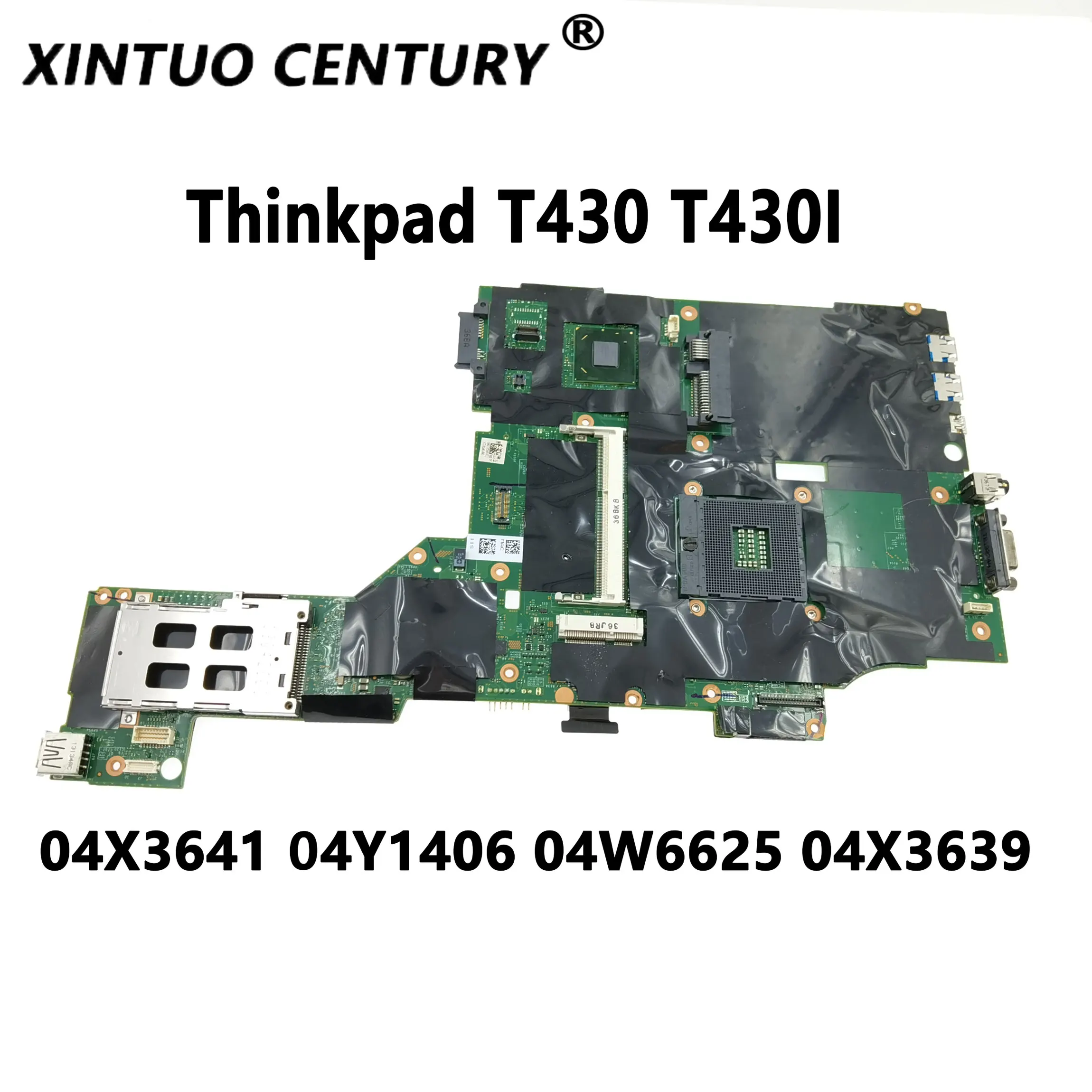 

Free Shipping FRU: 04X3641 04Y1406 04W6625 04X3639 motherboard for Lenovo Thinkpad T430 T430I motherboard DDR3 100% Test