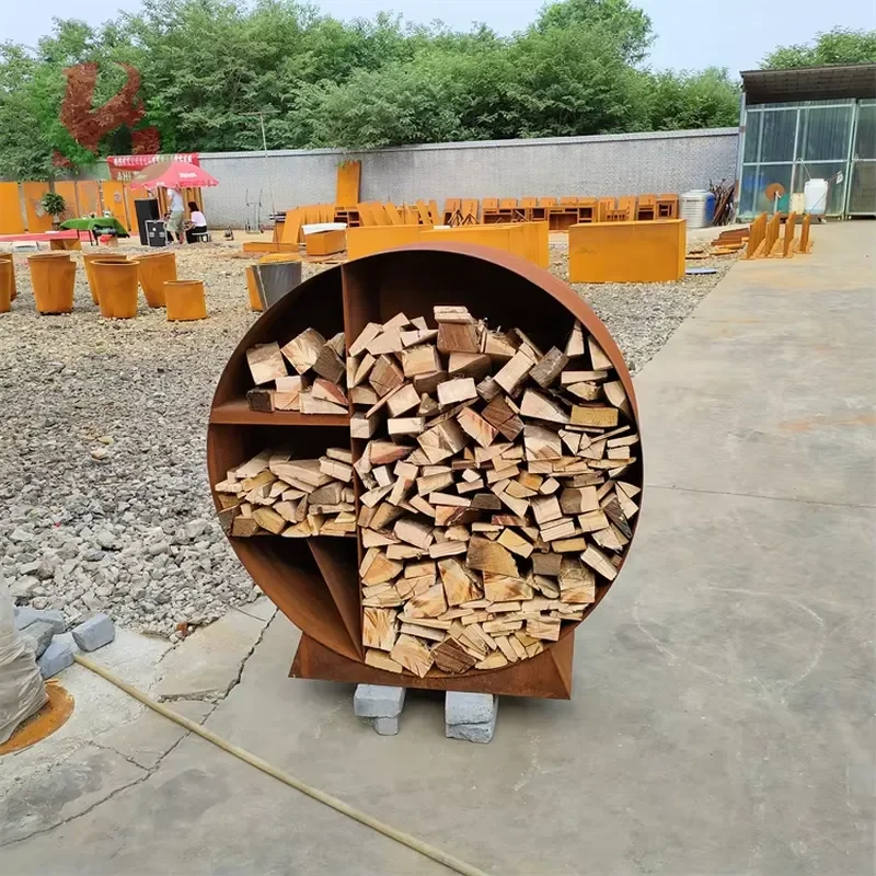 Fireplace Log Holder Firewood Rack Firewood Rack Indoor Wood Outdoor Waterproof Firewood Rack