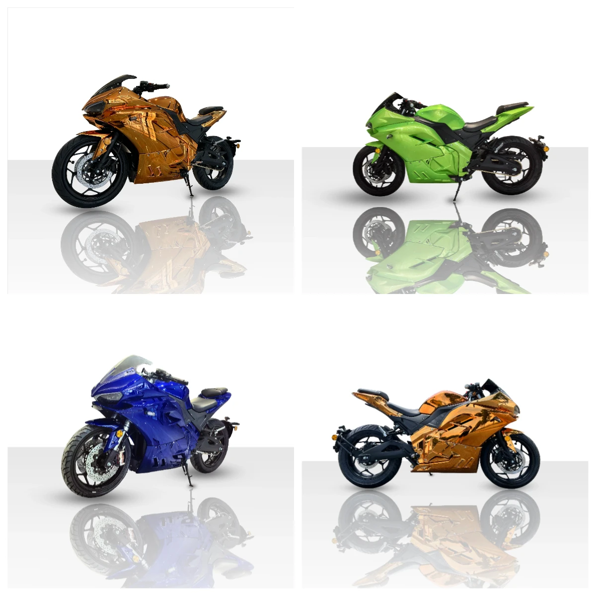 

STLF Luyuan Motorcycle Racing Motorcycle For Delivery Middle-drive Chain Motor 4000W Adults 72V Electric Motorcycles