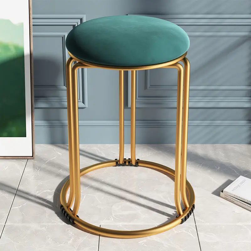 05118 Stools for home modern simple round stools low stools small dining table stacking stools
