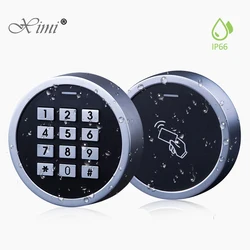 Outdoor Use Metal Waterproof Embedded Biometric Fingerprint Access Controller Standalone RFID Card Door Access Control System