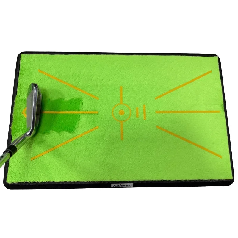Golf Strike Pad Swing Track Pad Super Soft Fabric Golf Strike Inspection Strike