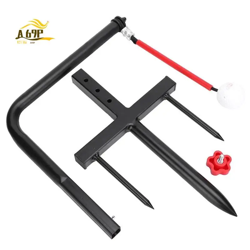 a69p-golf-swing-trainer-aid-aide-a-l'entrainement-au-swing-et-aux-coups-de-golf-accessoires-de-golf-pure-path-golf-swing-trainer-noir