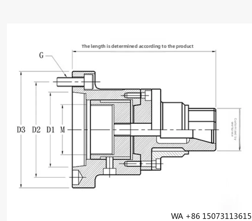 

Высокоточная внутренняя расширительная втулка 36-типа с ЧПУ — внутренняя опора токарного станка, задняя тяга для шпинделя 46-машинного станка
