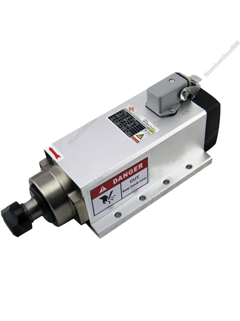 2.2KW Spindle Motor of Carving Machine Head 1.5 Square 4 Air-Cooled Cutting Machine Lower 3.5kW High Speed 4.5/6