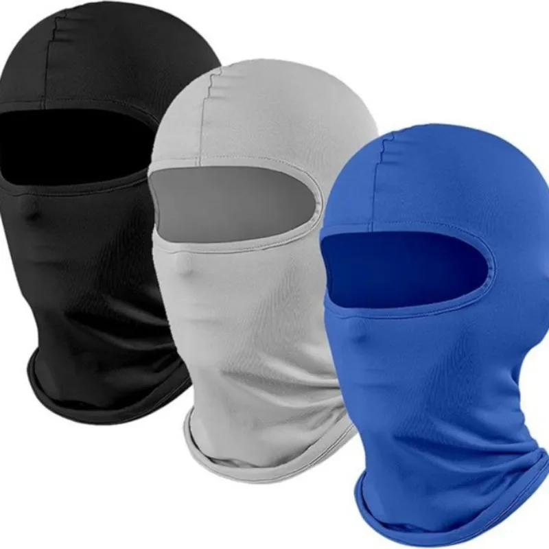 Balaclava Motorcycle Face Mask Moto Helmet Bandana Hood Ski Neck Full Face Mask Windproof Dustproof Face Shield Men's Biker Mask