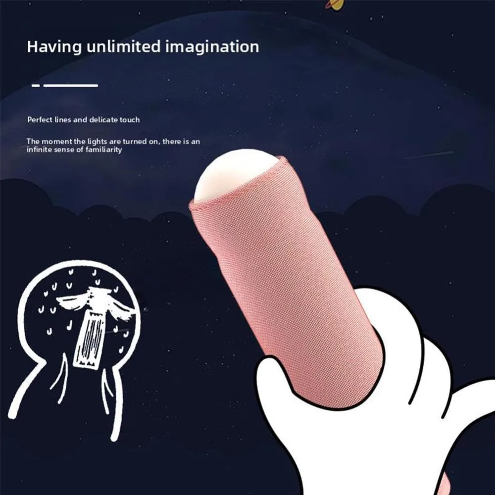 Home Decoration Funny Penis Night Light 200mAh Desk Lamp Portable Bedside Night Light Hand Pull Rechargeable