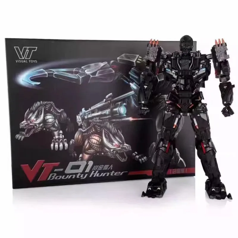 【En stock】 Juguete transformado VT-01 VT-01 Juguete humanoide en movimiento Modelo de coche Modelo de robot en movimiento Colección de regalos
