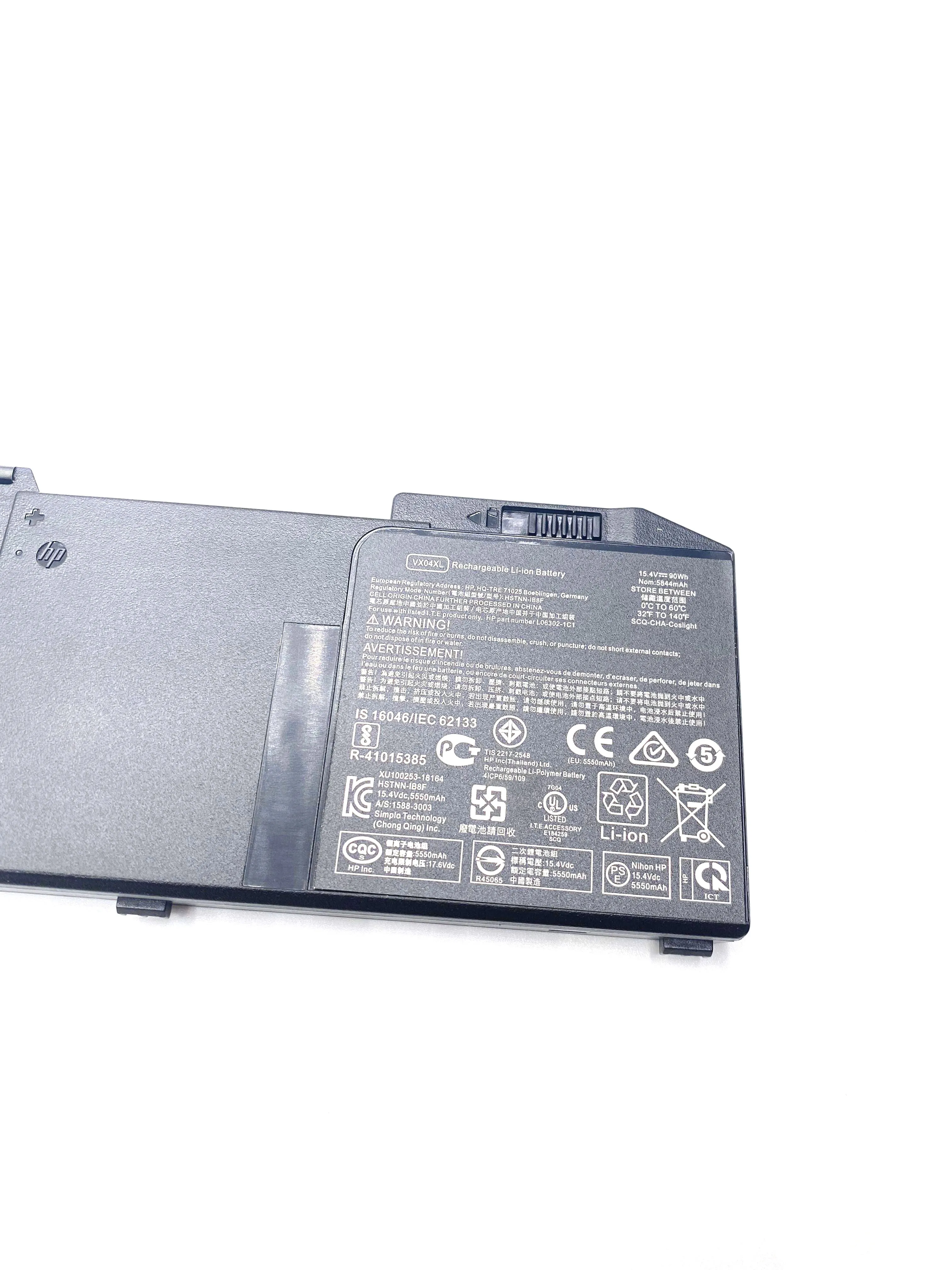 VX04XL بطارية الكمبيوتر المحمول ل HP Zbook 15 G5 G6 سلسلة HSN-Q13C HSTNN-IB8F 4ICP6/59/109 L06302-1C1 L05766-855 15.4V 90Wh #4