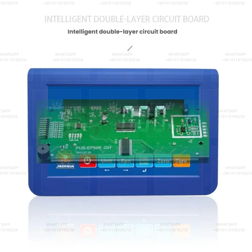 Balança resistente de 500kg-30T, kit de pesagem DIY para indústria de gado de veículos, caminhões, com display LED HD e sensores YCZ-320