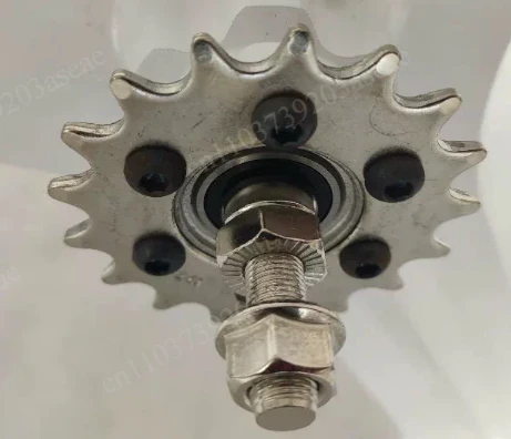 Bicycle front wheel rear wheel 700C dead flying bicycle three-knife integrated bicycle wheel set
