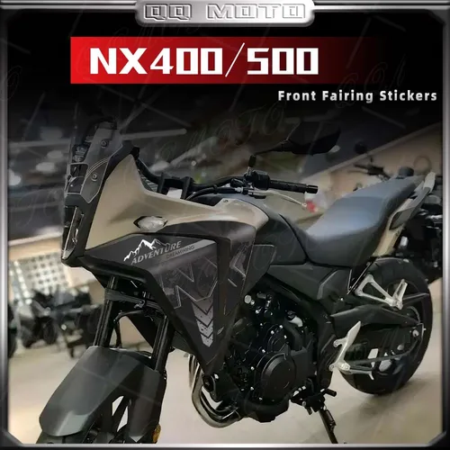 Pegatinas de Panel lateral para carrocería de motocicleta, calcomanía de protección antiarañazos, accesorios decorativos impermeables para NX400 nx400 NX500 nx 500