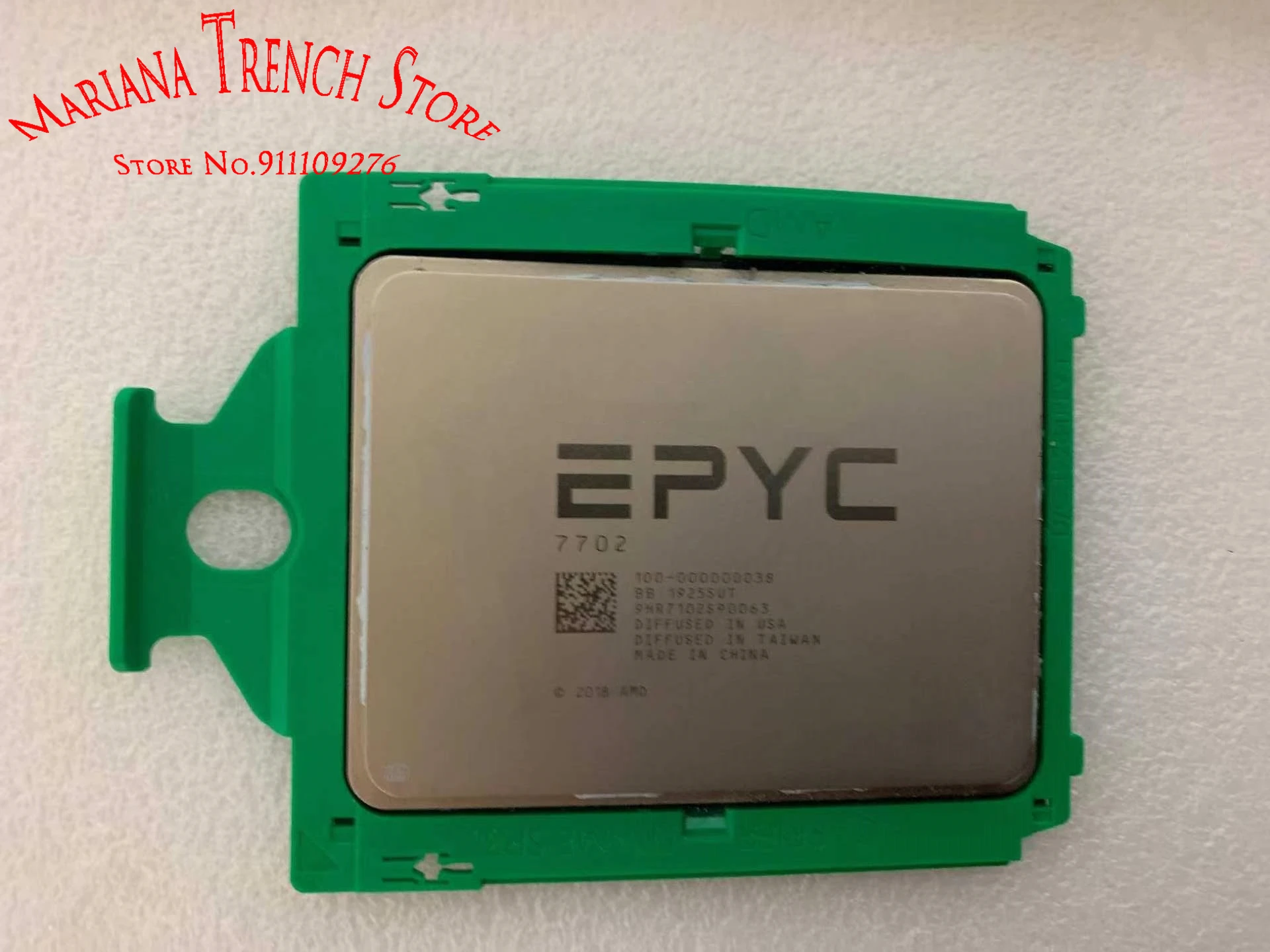 

ЦП для EPYC 7702, 64 ядра, 128 потоков, базовые часы 2,0 ГГц, макс. увеличение до 3,35 ГГц, L3 кэш 256 Мб, TDP 200 Вт