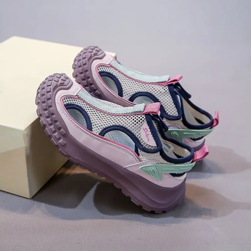 

Новые летние спортивные повседневные кроссовки для мальчиков 2026 года, сетчатые, для активного отдыха