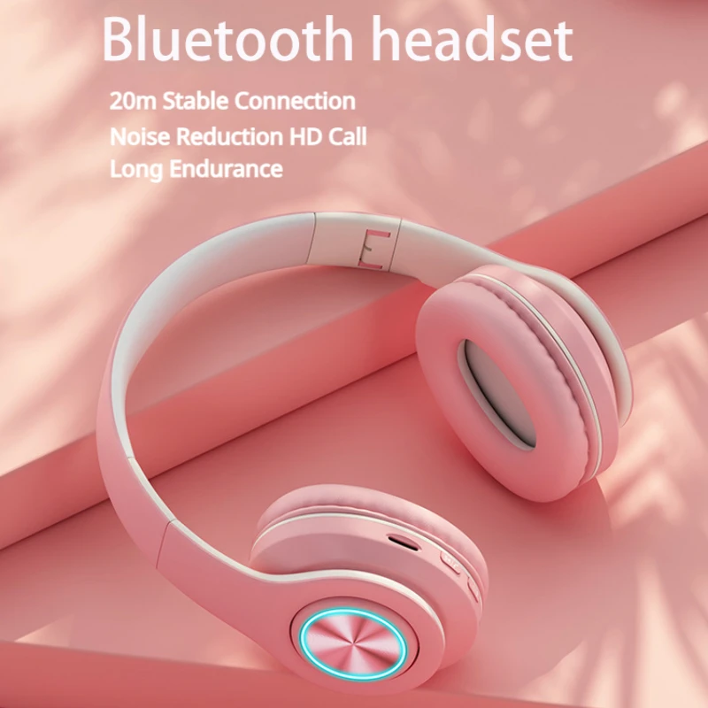 TWS Headset Bluetooth Stereo HiFi nirkabel, Headphone TV Bass dalam FM dan mendukung kartu SD dengan MIK TV komputer ponsel