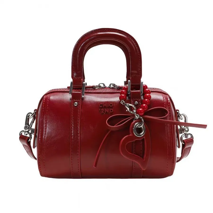 

Sweet Ambitious Home Pillow Bag PU Leather Women's 2025 New Handbag One Shoulder Crossbody Bag