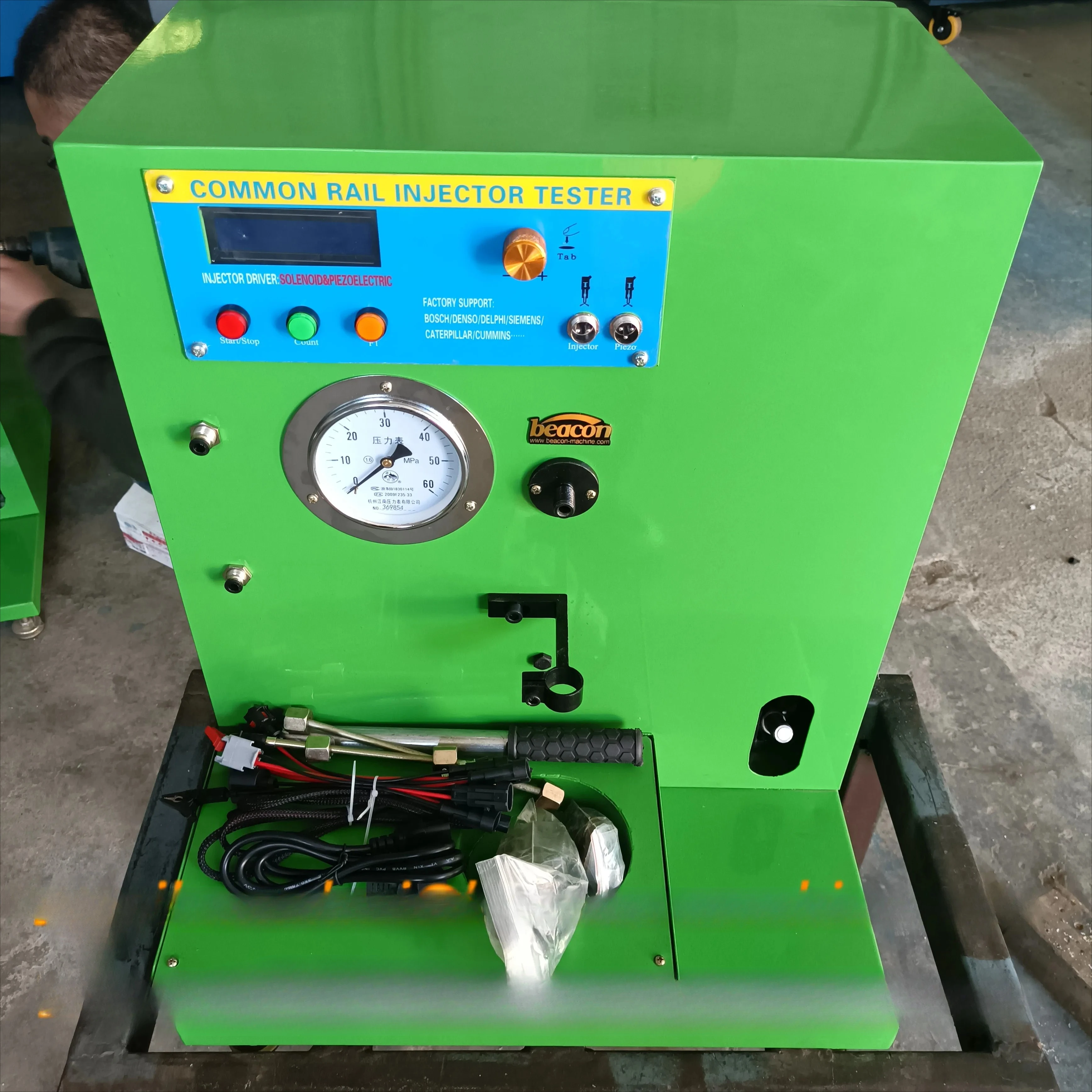 전자식 커먼레일 시스템 디젤 인젝터 압력 테스터 CRS1000-B 연료 인젝터 노즐 테스터