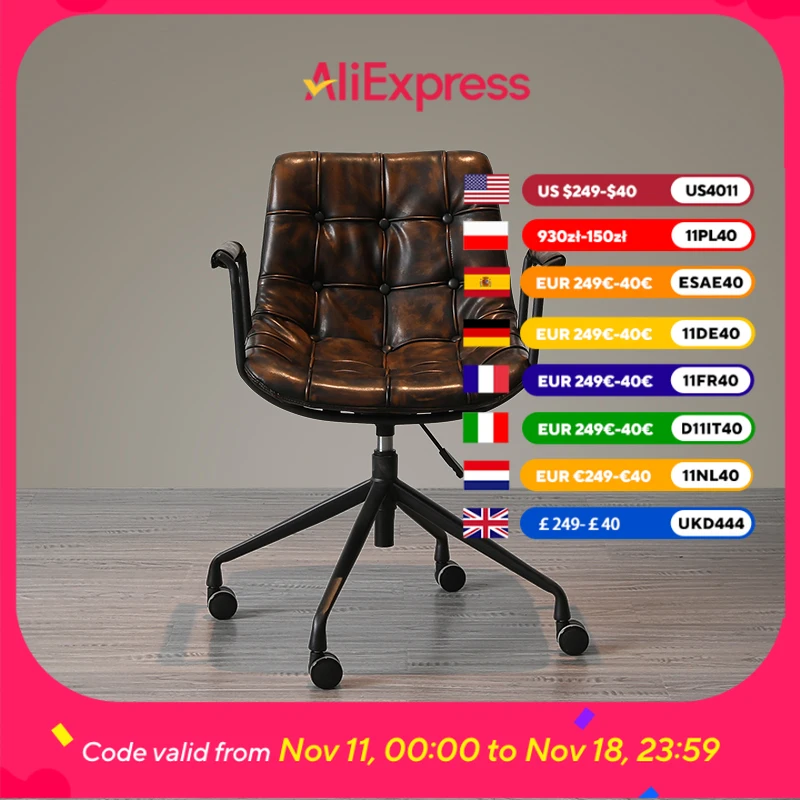 

Meeting Reclining Office Chair Ergonomic Backrest Modern Gaming Office Chairs Modern Luxury Chaise De Bureau Office Furniture