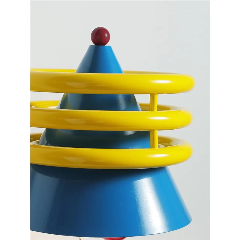 French cream wind with switch bedroom bedside children's room wall lamp, lamp Memphis color dopamine eye protection lamp