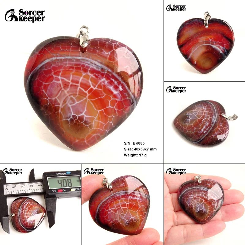 Women & Men Fashion Jewelry Pendants Necklaces With Chain Wholesale Natural Botswana Agate Gem Stone for Jewelry Making BK980