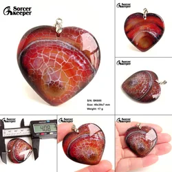 Women & Men Fashion Jewelry Pendants Necklaces With Chain Wholesale Natural Botswana Agate Gem Stone for Jewelry Making BK980