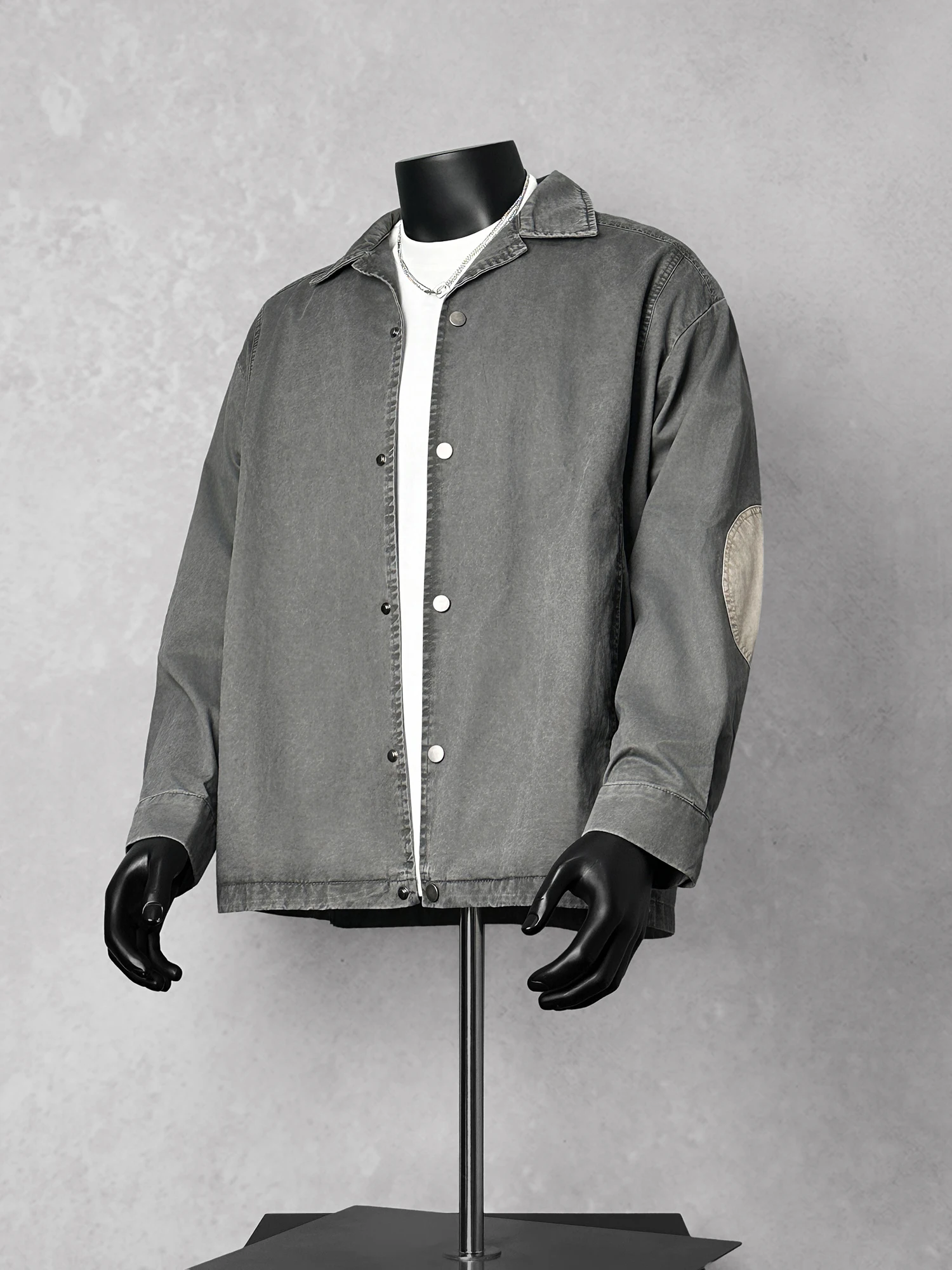 

ANXIE Brand Selected Couple Cleanfit Worn-out Color Blo Jaet Unique Design Cotton 00% Men's Ethnic Clothing