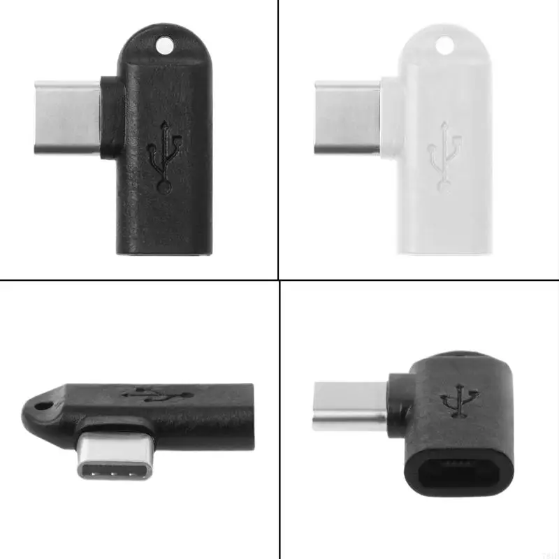 781E chuyên nghiệp 90 độ Micro USB nữ sang loại C