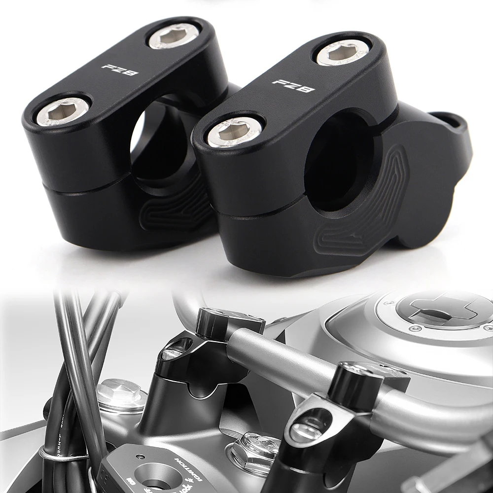 

Fit For Yamaha FZ8-N/FZ8-S/ Fazer8 2010 2011 2012 2013 2014 2015 22mm 7/8" Handle Bar Mounting Risers Extend Moved Offset