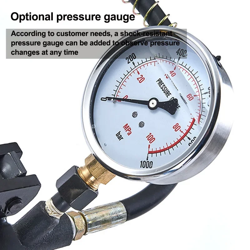 수동식 유압 펌프 복동 수동 펌프 초고압 펌프 유압 수동 펌프 휴대용 압력 펌프
