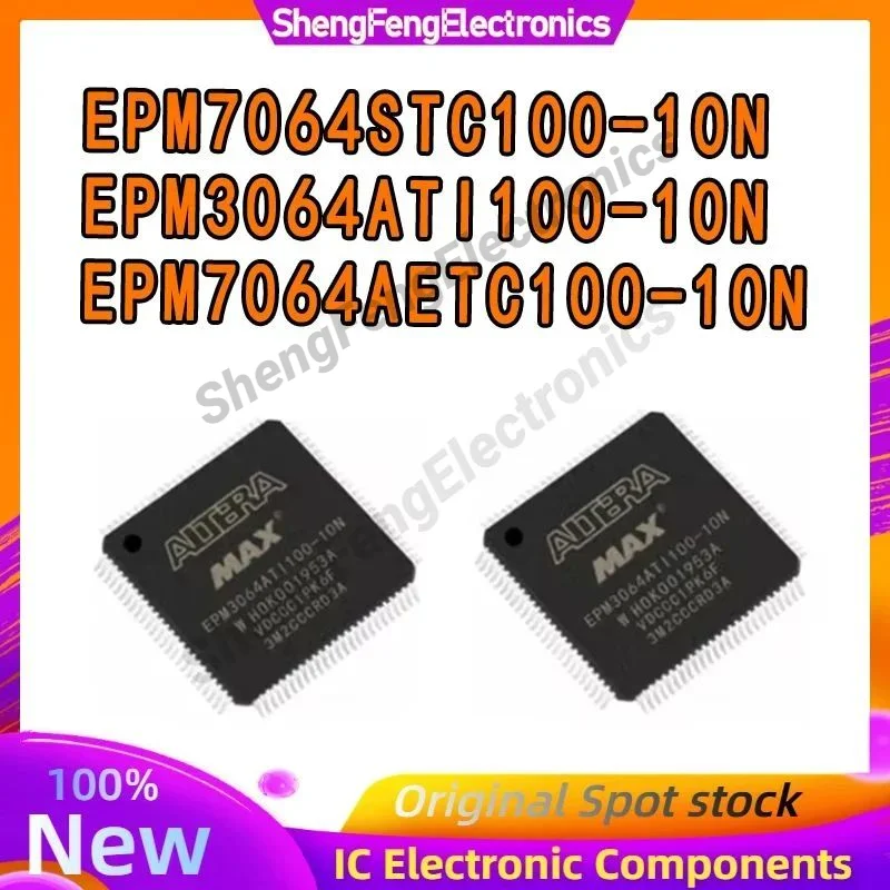 

EPM3064ATI100-10N EPM7064STC100-10N EPM7064AETC100-10N EPM3064ATI100 EPM7064STC100 EPM7064AETC100 Микросхема EPM TQFP100 в наличии