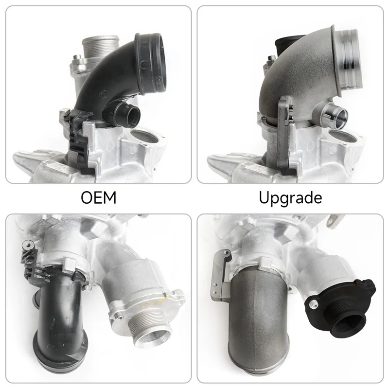 Pipa Siku Turbo Inlet & Knalpot Turbo Hapus untuk VW Golf R GTI MK Audi A3 S3 TT/TTS 8V SEAT Leon Skoda Octavia MQB MK3