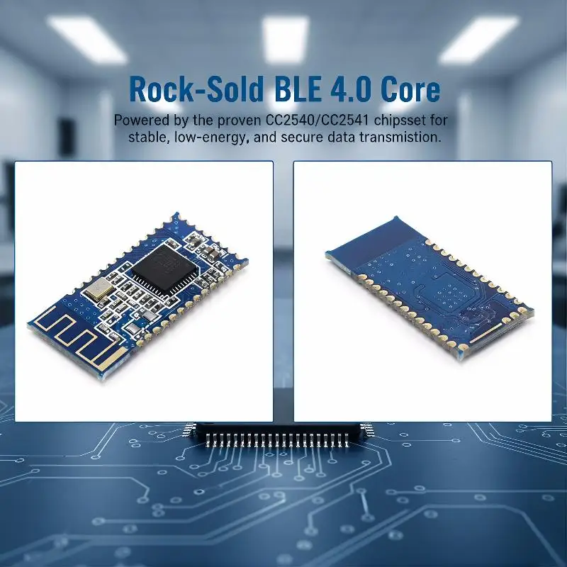 1Pcs CC2540 UART Serial Port Transceiver BLE 4.0 Bluetooth-compatible Module Low Energy For IOS Android DIY Projects