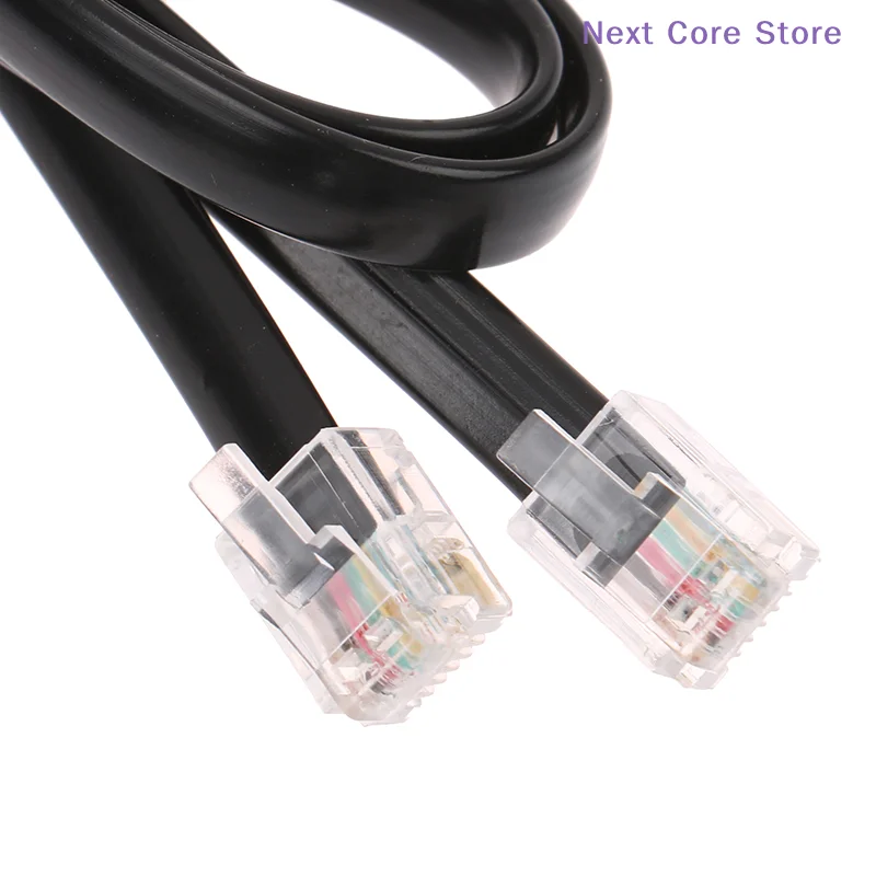 [NC]RJ12 6P6C ST-4 ST4 Autoguide Camera Cable For Ioptron Auto Guide IEQ30 Ieq45 Kabel Crystal Head Telephone Jumper Flat Wire