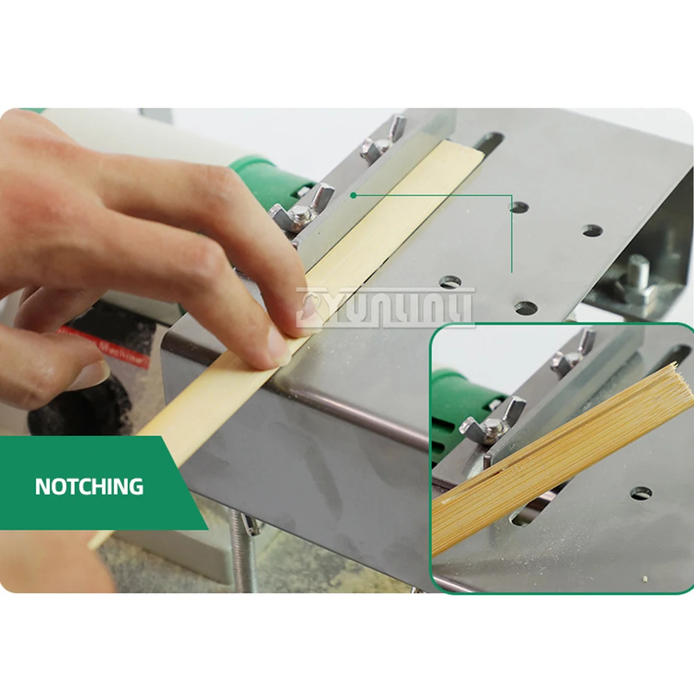 Herramientas de mortaja y espiga para jaulas de pájaros, máquina cortadora multifuncional para carpintería, máquina de mortajar, sierra de mesa, máquina remachadora