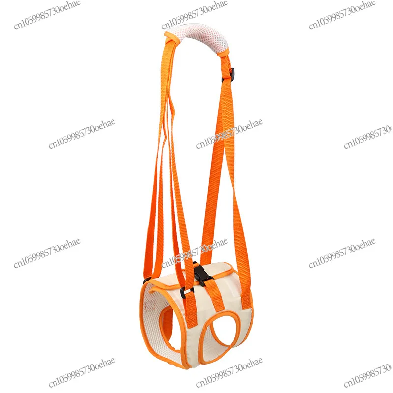 

Pet Hind Leg Assist with Elderly Dogs, Disabled Dogs, and Dogs for Postoperative Rehabilitation Exercise. Upstairs Telescopic