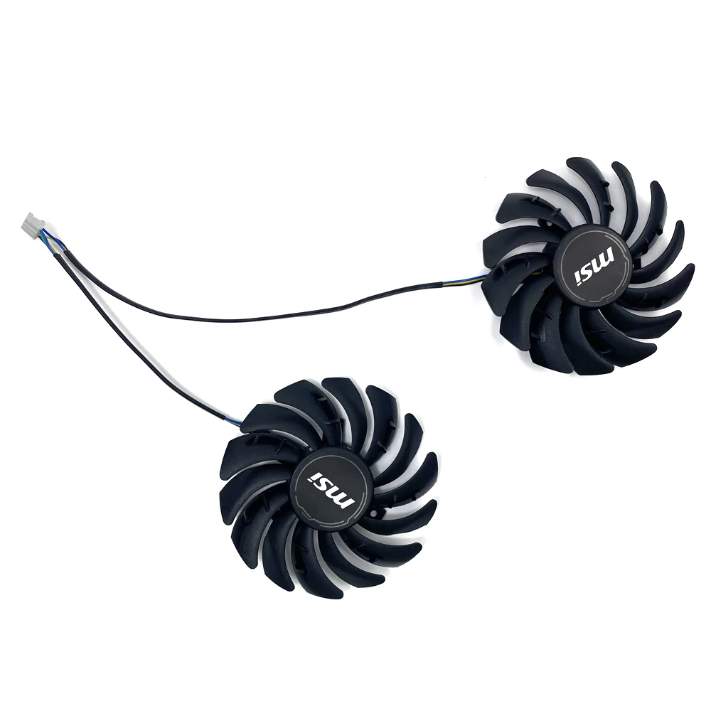 NEW 85MM 4PIN 12V 0.40A PLD09210S12HH RTX 3080 GPU Fan For MSI RTX 3070 3080 3090 VENTUS 3X GAMING Graphic Card Cooling Fan