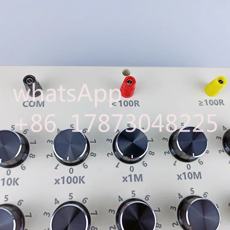 Resistance box adjustable high precision electronic research experimental teaching AIDS simulation rheostat 0.1~9.9G