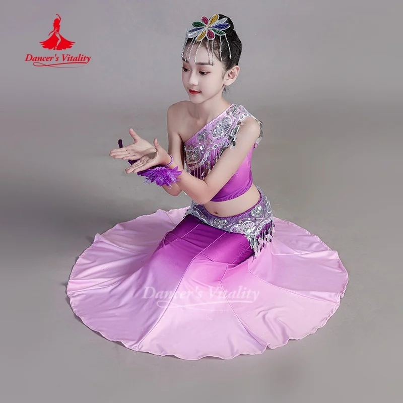 vetements-de-spectacle-de-danse-dai-pour-enfants-haut-jupe-en-queue-de-poisson-2-pieces-vetements-de-danse-ethnique-de-paon-pour-filles-vitalite-de-danseuse-nouvelle-collection