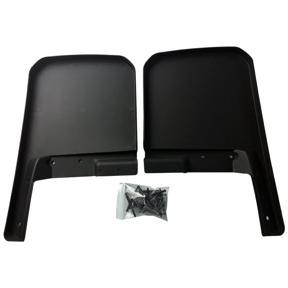 SXMA JL1002 Mud Flaps Splash Guards Mud Guards Fender 4 PCS Black ABS Mud Fender Kits For Jeep Wrangler JL 18+