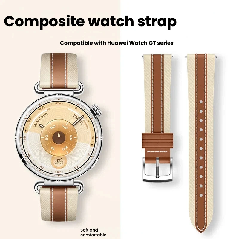 

18mm Women's Breathable Strap for Huawei Watch GT 6 GT6 41mm GT5 pro 42mm Replacement Wristband For Huawei Watch GT 5 GT 4 41mm